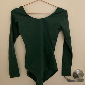 Amazon brand long sleeves leotard size M